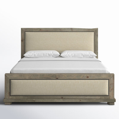 Barksdale Solid Wood Standard Bed Laurel Foundry Modern Farmhouse Size California King